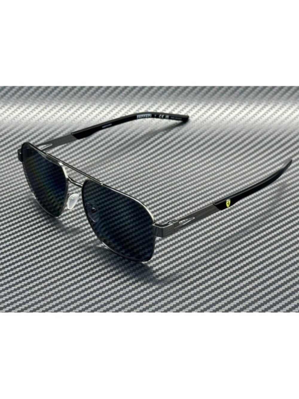 New Ferrari Men Gunmetal Sunglasses 57-16-145